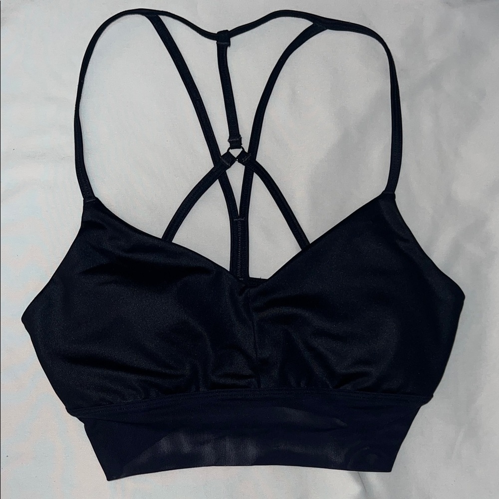 ALO Yoga Lavish Bra in Dark Navy